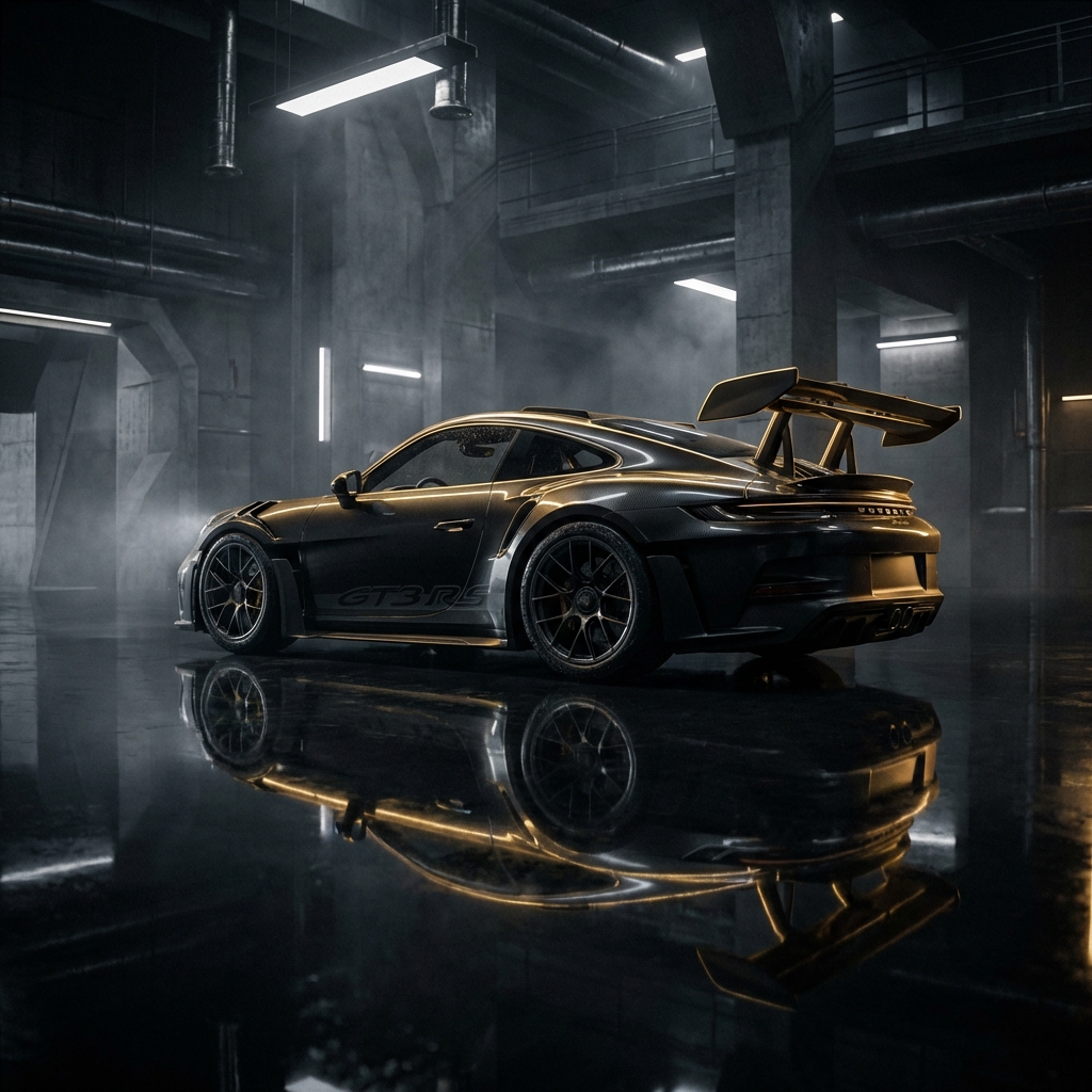 Porsche 911 GT3 RS in Studio